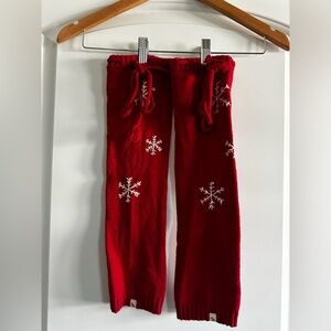 Abercrombie and Fitch leg warmers